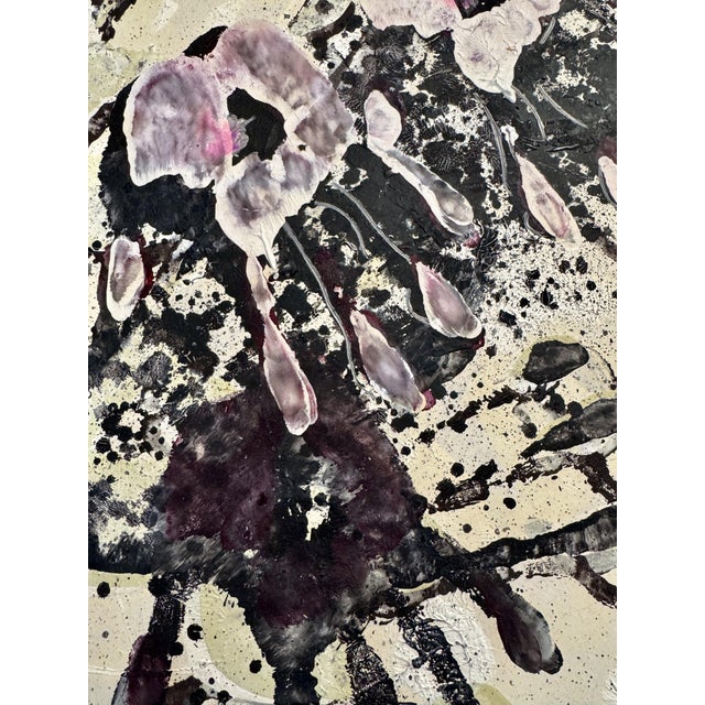Jan Meyer, Handprint, 1981, Oil on Paper For Sale - Image 5 of 7