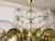 Metal Mid-Century Chandelier attributed to Kamenický Šenov, 1970s For Sale - Image 7 of 9