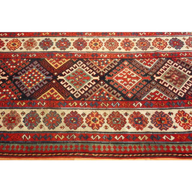 Early 20th Century Nazmiyal Collection Ancient Antique Caucasian Talish Rug For Sale - Image 5 of 7
