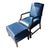 Step Back Into Mid-Century Elegance With This Stunning Vintage Lounge Chair and Matching Ottoman Set For Sale - Image 9 of 9