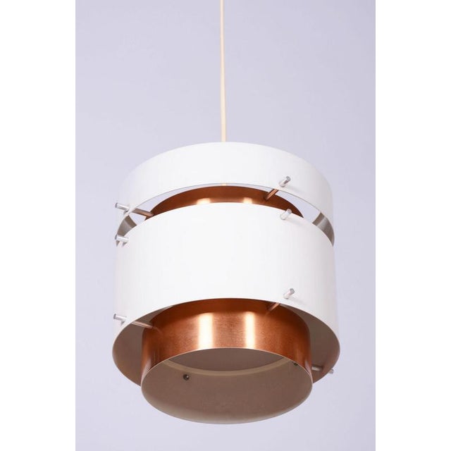 Mid-Century Copper Chandelier, Germany, 1960s For Sale - Image 3 of 11