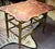 Early Mid Century Chinese Wood Table With Bamboo Wood Base For Sale - Image 9 of 14