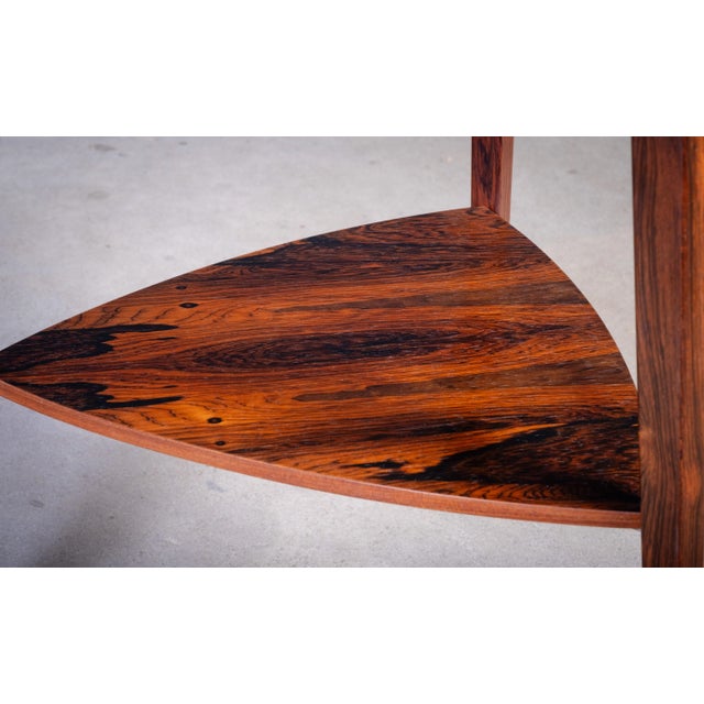 Rosewood Side Tables by Holger George Jensen for Kubus, 1960s, Set of 2 For Sale - Image 9 of 12