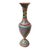 Vintage Hand Painted Large Copper Floor Vase For Sale