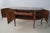 Queen Anne Henredon Chestnut Finish Demilune Marble Top Sideboard For Sale - Image 3 of 18