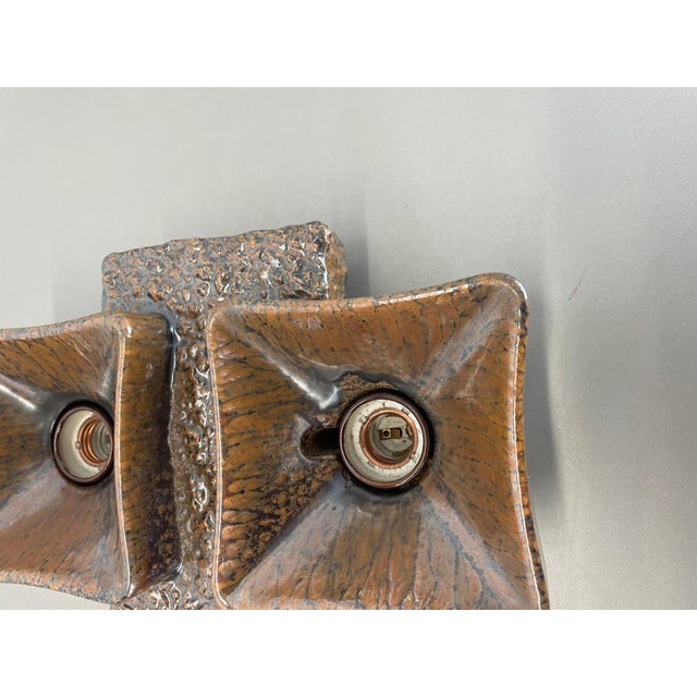 Vintage German Pop Art Fat Lava Wall Light from Traudl Brunnquell, 1960s For Sale - Image 9 of 18