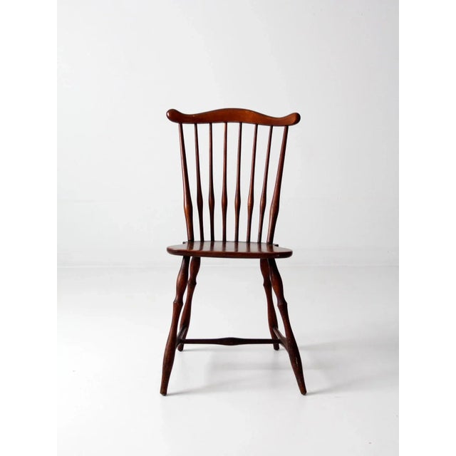 Antique Fan Back Windsor Chair For Sale - Image 6 of 12