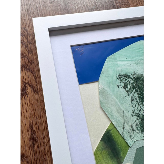 "Little Miss Sunshine" Original Framed Collage on Paper by Zac Woodiel For Sale - Image 11 of 12