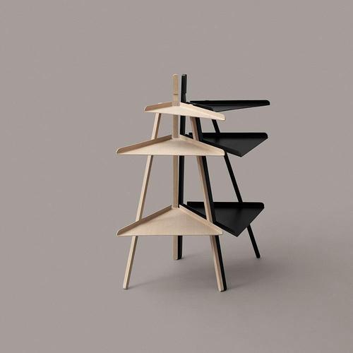 Wood Trio Corner Furniture by Achille Castiglioni and Giancarlo Pozzi For Sale - Image 7 of 9