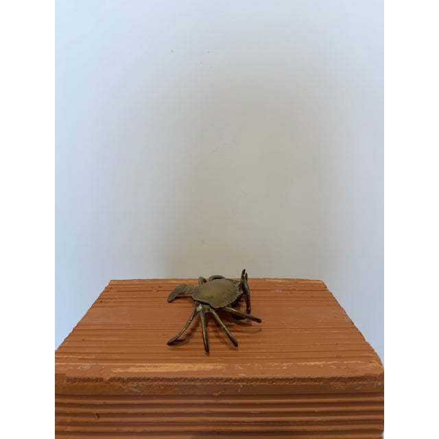 Mid-Century Bronze Crab Sculpture With Hinged Top, Brazil 1960s For Sale - Image 4 of 15