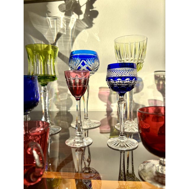 Crystal Roemer Glasses from Baccarat, Set of 11 For Sale - Image 17 of 18