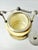 Cream 1910s Antique English Crown Devon Cream Ceramic Biscuit Barrel Jar & Lid For Sale - Image 8 of 11