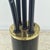 Hollywood Regency Five-Light Lotus Flower Table Lamp in Smoked Glass, 1980s For Sale - Image 18 of 18