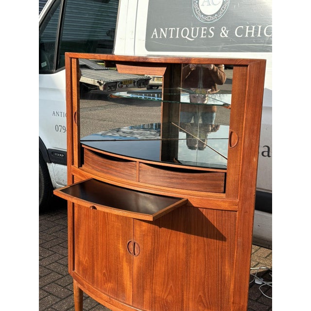 Mid-Century Danish Teak Cabinet by Johannes Andersen For Sale - Image 6 of 13