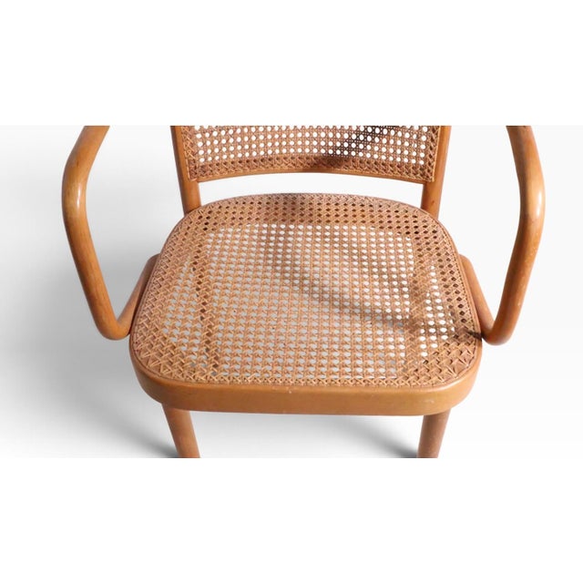 Mid 20th Century Josef Hoffmann 811 Prague Arm Chair C. 1960's For Sale - Image 5 of 9