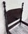 Victorian Antique Twin Size Victorian Cannonball Finial Spool & Bobbin Four Poster Bed For Sale - Image 3 of 7