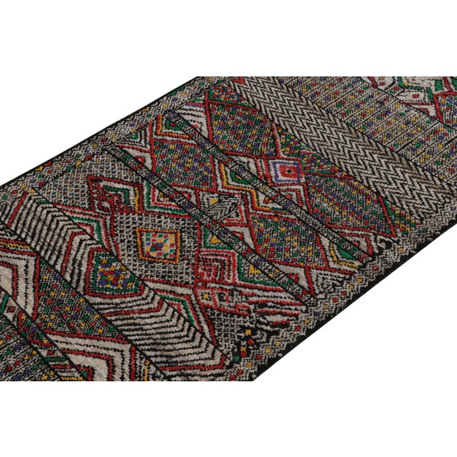 Rug & Kilim Rug & Kilim’s Modern Moroccan Style Rug With Polychromatic Patterns For Sale - Image 4 of 7