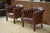 Vintage Leather-Upholstered Club Chairs, 1990s, Set of 2 For Sale - Image 14 of 14