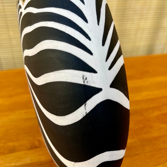 Black 1990s Postmodern Studio Pottery Ceramic Sculpture Hand Signed by the Artist. For Sale - Image 8 of 12