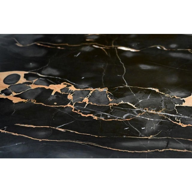 Brown Display Buffet in Thuya Veneer and Black Marble from Maison Stourm, 1940 For Sale - Image 8 of 18