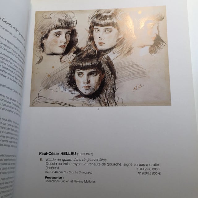 Paper Etude Tajan Auction Catalog Paris 2001 For Sale - Image 7 of 11