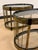1970's Pair of Acid Etched Brass Side Tables Attributed to Bernhard Rohne for Mastercraft, a Pair For Sale - Image 13 of 16