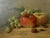 Camel Oil Painting Still Life With Apples For Sale - Image 8 of 12