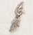 Modern 1950s Platinum Diamond Durette Clip Brooch For Sale - Image 3 of 11