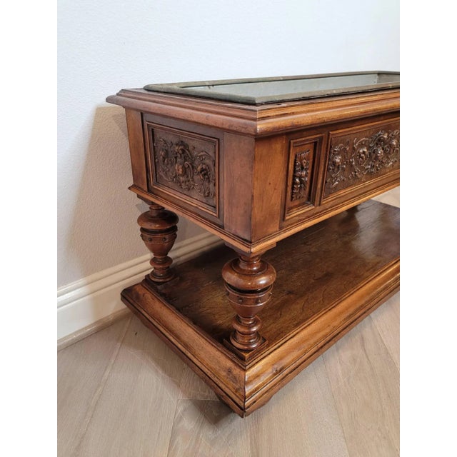 19th Century Italian Renaissance Revival Carved Jardiniere Stand For Sale In Dallas - Image 6 of 11