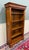 Wood Vintage French Louis Philippe Bookcase Display Cabinet Cherry Mid 20th C For Sale - Image 7 of 15