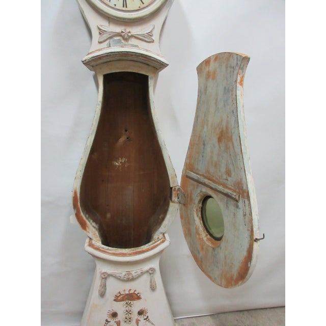 Wood Mora Clock Swedish For Sale - Image 7 of 9