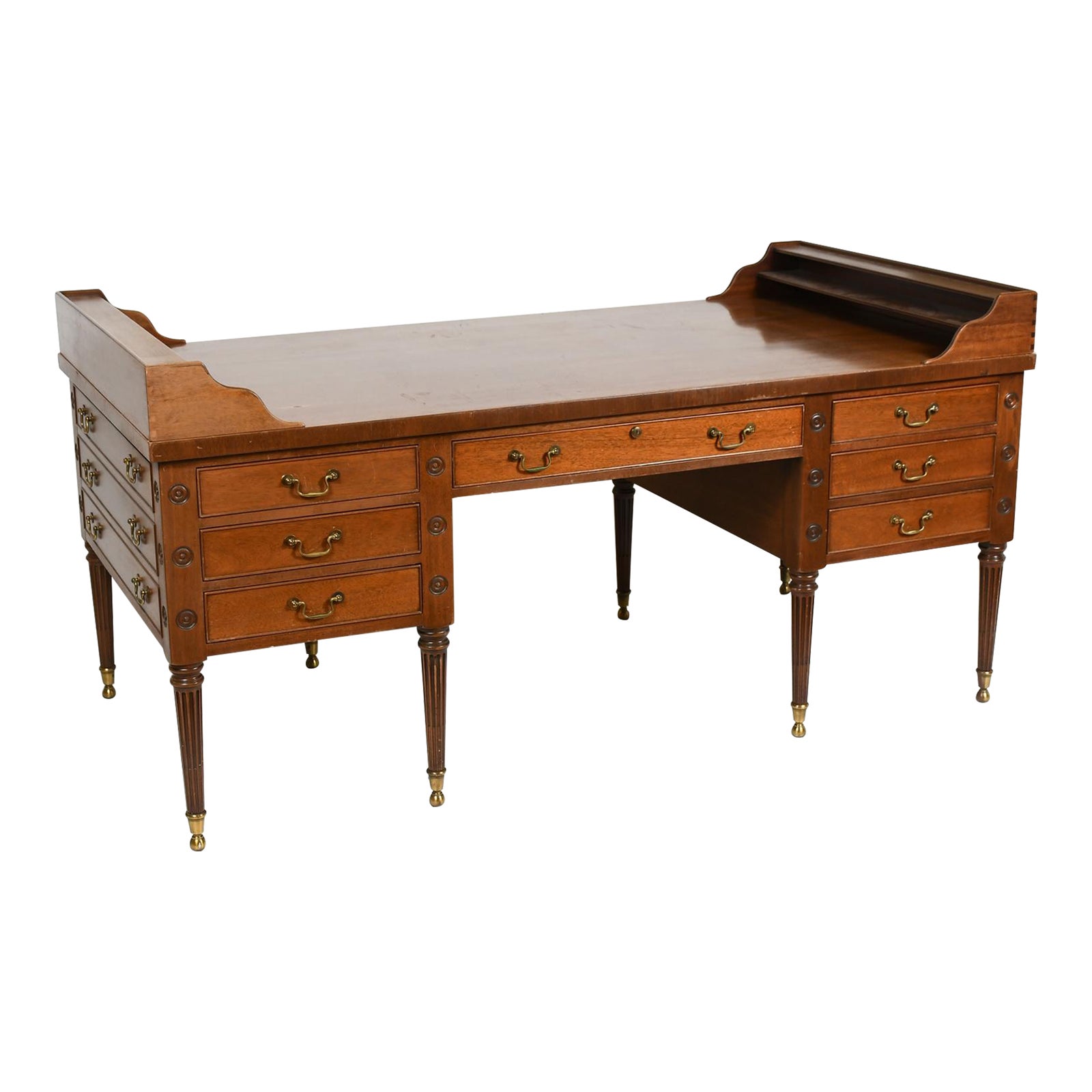 1960s Large Kittinger Washington Partners Desk Chairish