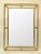 Brass Mid Century Modern Brass Faux Bamboo Wall Mirror Italy For Sale - Image 8 of 11