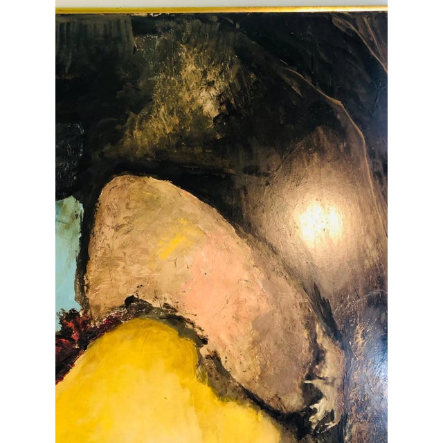 Modern 1957 Modern Colorful Painting in the Manner of Henrietta Berk For Sale - Image 3 of 12