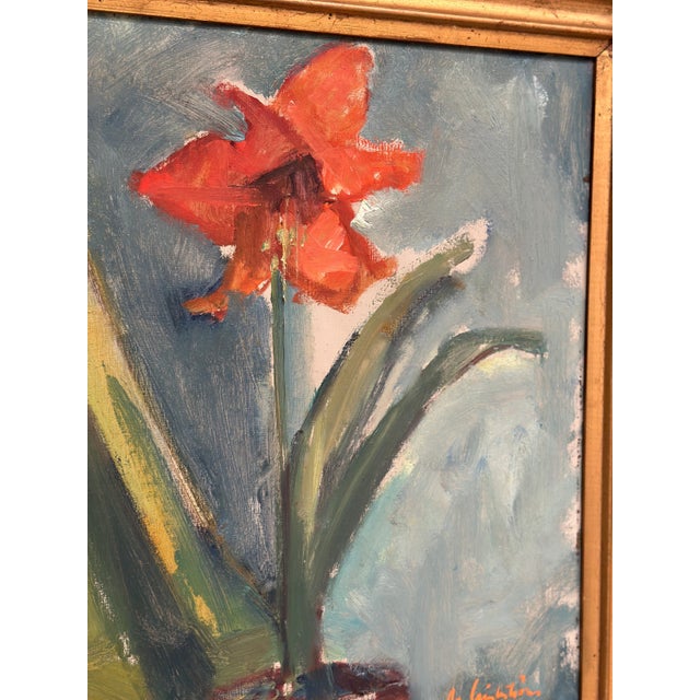 Original Swedish Oil on Canvas – “Still Life” by Martin Lindström – Vintage – 89 × 76 cm (approx. 35" × 30") A refined...