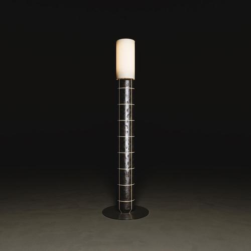 Gold Large Navazi Floor Lamp in Ceramic by Svitanok For Sale - Image 8 of 9