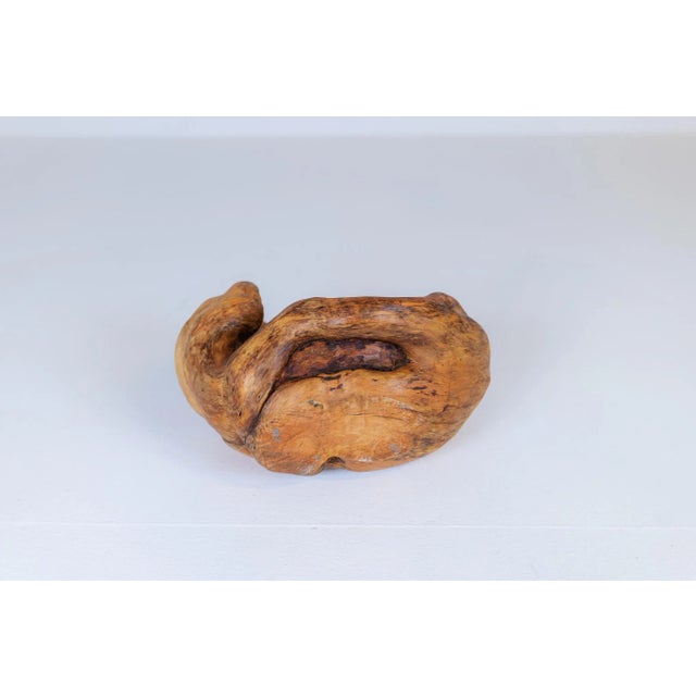 Swedish Folk Art Burl Bowl, 1960s For Sale - Image 11 of 12
