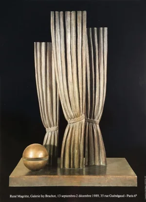 1989 René Magritte La Joconde Isy Brachot Gallery Poster