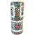 Vintage Hand-Painted Chinoiserie Rose Medallion Porcelain Umbrella Stand For Sale - Image 4 of 7