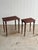 Pair of Vintage Mahogany Nesting Tables For Sale - Image 13 of 17