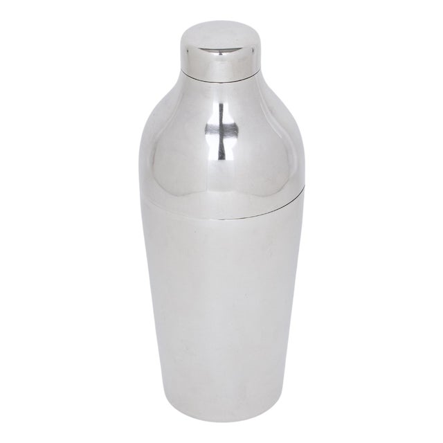1950s Roberto Sambonet Silver Plate Cocktail Shaker For Sale