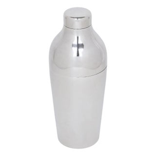 Roberto Sambonet Silver Plate Cocktail Shaker For Sale