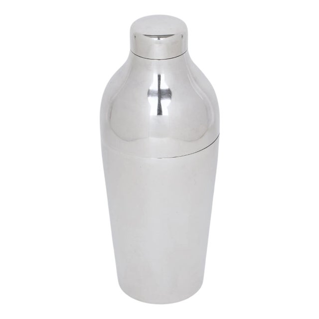 Roberto Sambonet Silver Plate Cocktail Shaker For Sale