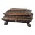 Italian Wood Carved Casket Box For Sale