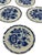 Vintage Hand-Painted Floral Miniature Wall Plates from Royal Delft, 1970s, Set of 7 For Sale - Image 4 of 10