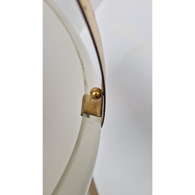 Large Omega Pendant in Polished Brass by Vico Magistretti for Artemide, 1960s For Sale - Image 9 of 11