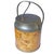 1960s Italian Burl Wood Ice Bucket, Carafe, & Tray Bar Set, in Milo Baughman Style - Set of 3 For Sale - Image 12 of 16