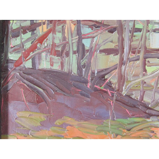 2000 - 2009 Charlene Marsh Brown County Indiana Landscape For Sale - Image 5 of 9