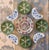 Chinoiserie Vintage Blue Onion or Danube - Crescent Plate Bone Dishes Set of 6 - Great for the Hostess With the Mostest & Blue & White Collectors - See Pics! For Sale - Image 3 of 7