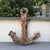 Handmade vintage driftwood anchor ready to hang in your coastal home. Wonderful patina. Sourced in the Hamptons.